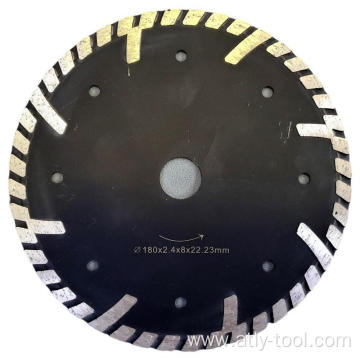 ATL-BS6 Sintered Diamond Saw Blade Protective-tooth